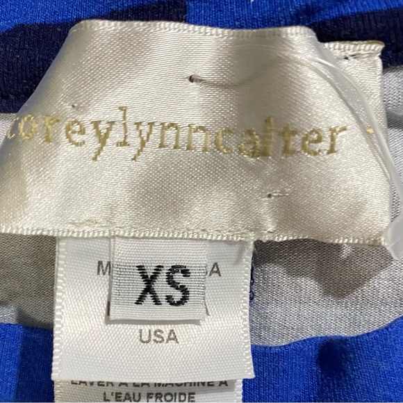 Anthropologie I Corey Lynn Calter Sleeveless Striped Bodycon Midi Dress - Picture 9 of 9